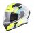 Prilba Orbit Track CASSIDA (biela/žltá fluo/tyrkysová/čierna)
