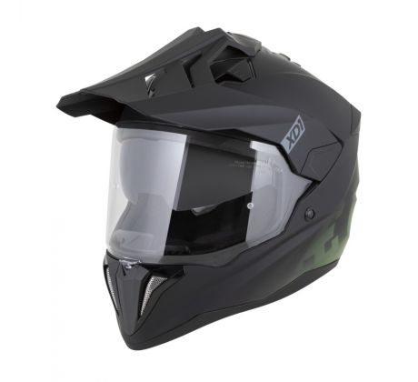 prilba-zed-xd1-cierna-matna-tmavo-zelena-M140-2734-mxsport