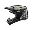 Prilba ALPINESTARS SUPERTECH S-M10 Solid FIM2 VERZIA (lesklý karbón)