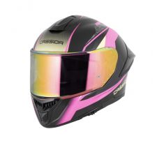 Prilba Integral GTS 2.1 Mega CASSIDA (čierna/ružová/biela/vanilková)