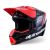 Prilba ALPINESTARS S-M3 RADIUM (čierna/červená fluo/biela)