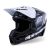 Prilba ALPINESTARS S-M3 RADIUM (čierna/biela/šedá)