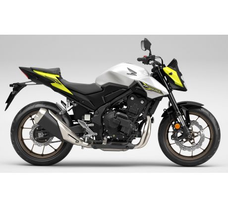 Motocykel HONDA CB500 Hornet E-Clutch ( Pearl Horizon White NHB61)