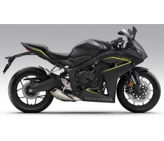 Motocykel HONDA CBR650R E-Clutch (Matt Gunpowder Black Metallic NH436)