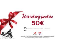 Darčekový poukaz (dizajn cesta) 50€