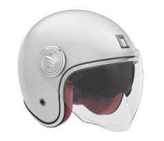 Prilba NOX PREMIUM Heritage (biela) S